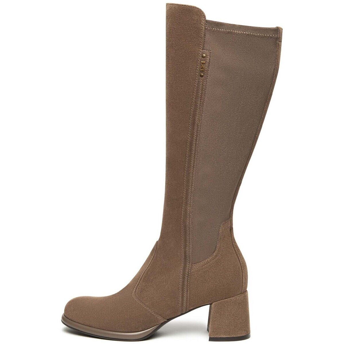 NeroGiardini Pantofi Velour Spago T.Alcantara Spago 7 Tpu Romana Plato