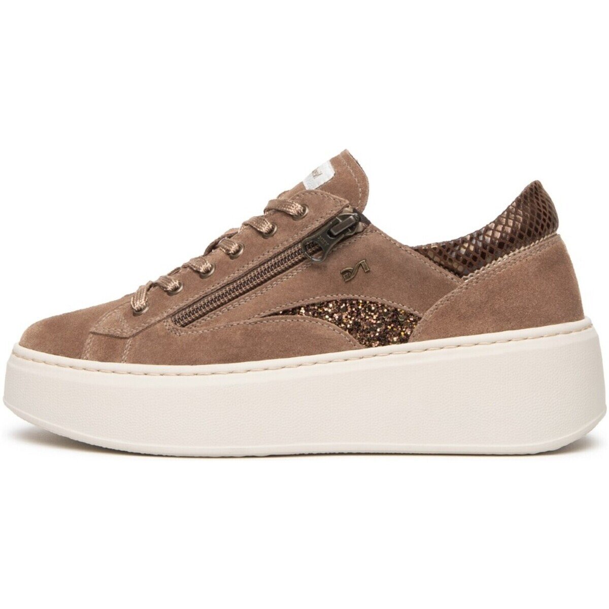 NeroGiardini Pantofi Velour T.Glitter Gr.Top Bro Turandot Malto 1 T.Bri