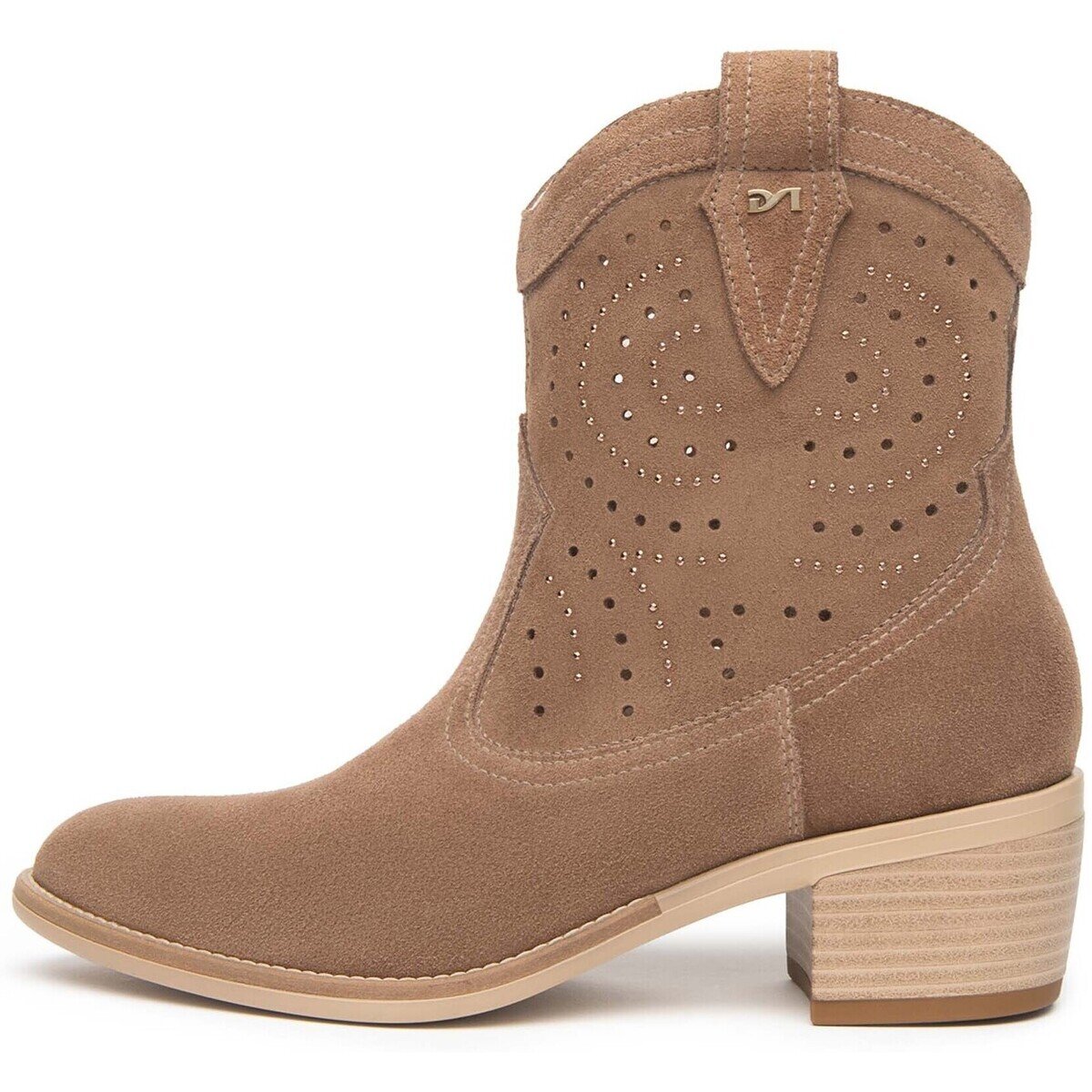 NeroGiardini Pantofi Velour Tr Basilea 828 Natur