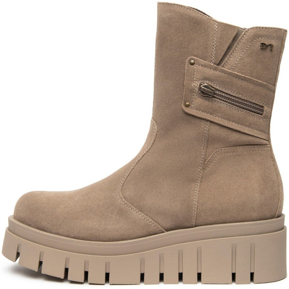 NeroGiardini Pantofi Velour Tr Sulmona Fango