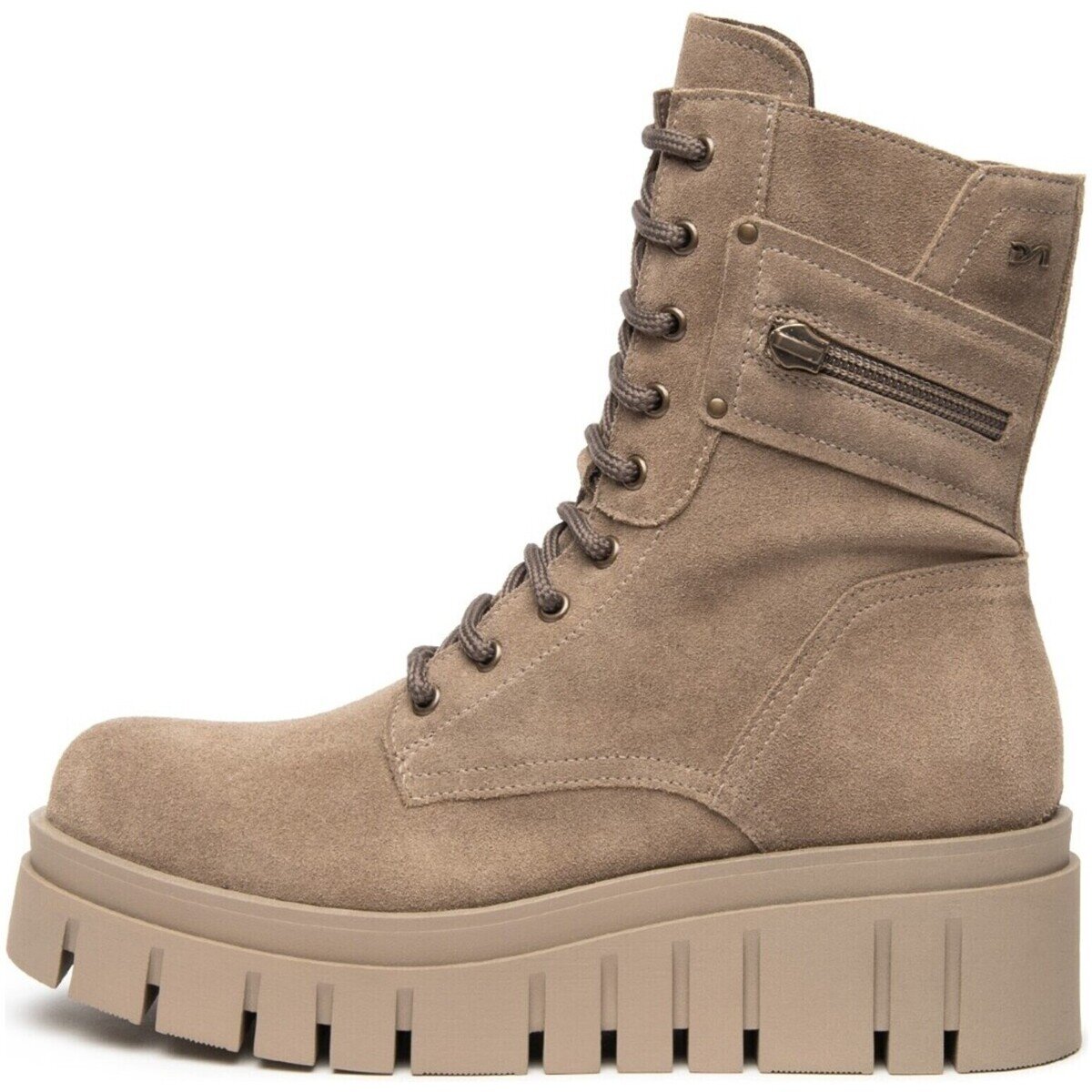 NeroGiardini Pantofi Velour Tr Sulmona Fango
