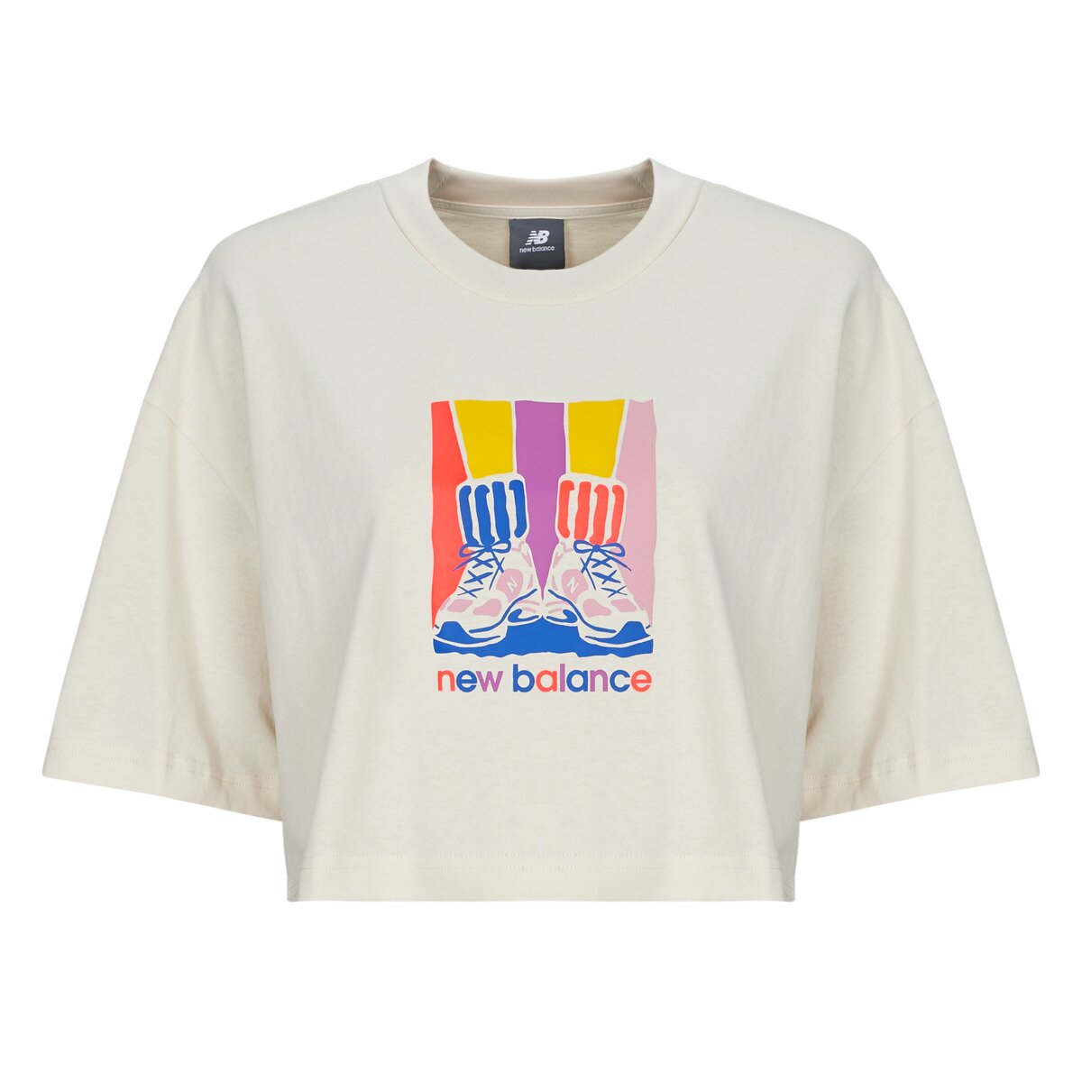 New Balance Îmbracaminte ATHLETICS GRADIENT SHOES T-SHIRT