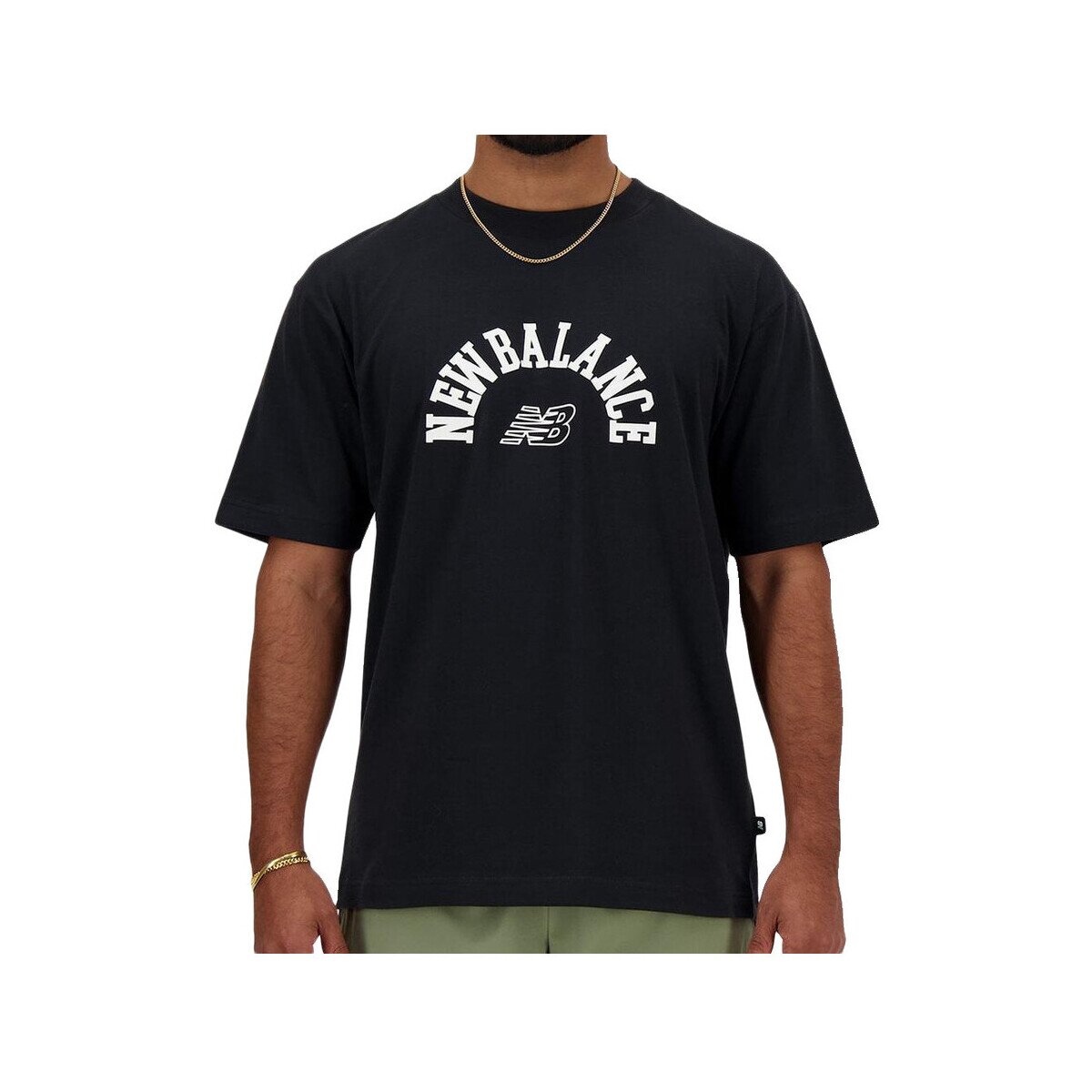 New Balance Îmbracaminte T-shirt L noir