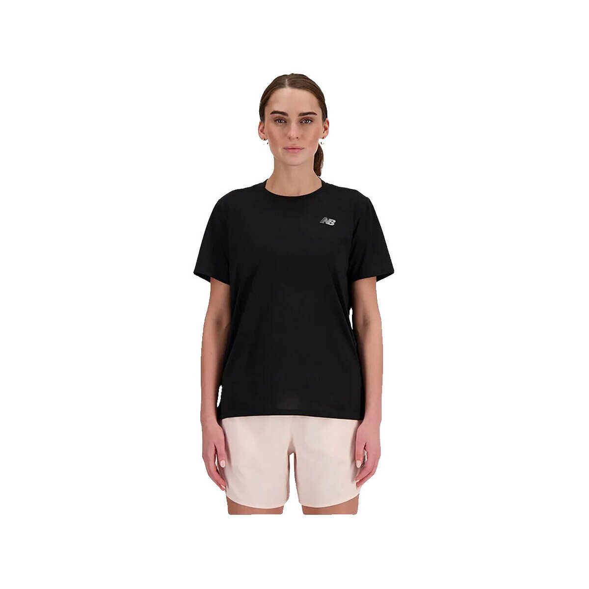 New Balance Îmbracaminte T-shirt sport essentials noir
