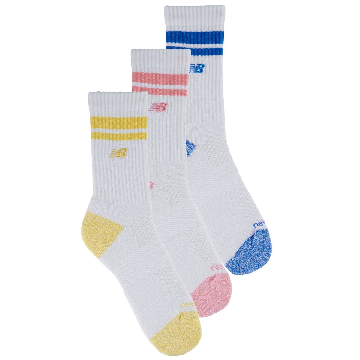New Balance Lenjerie intimă ACTIVE LIFESTYLE STRIPED CREW SOCKS 3 PACK