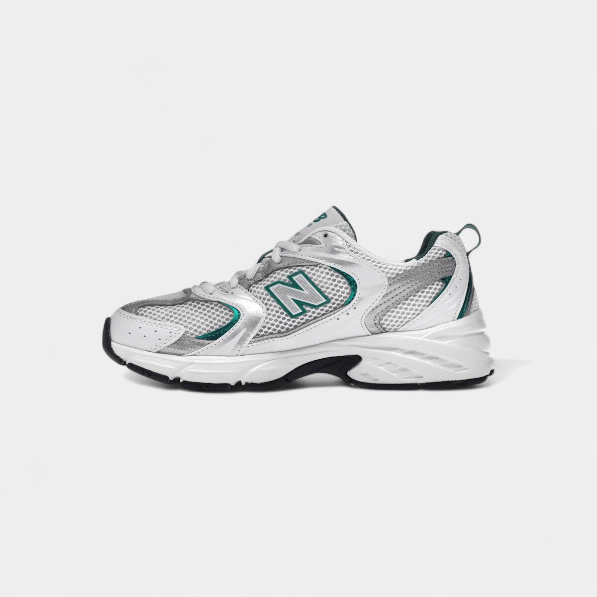 New Balance Pantofi 530 White Silver Green