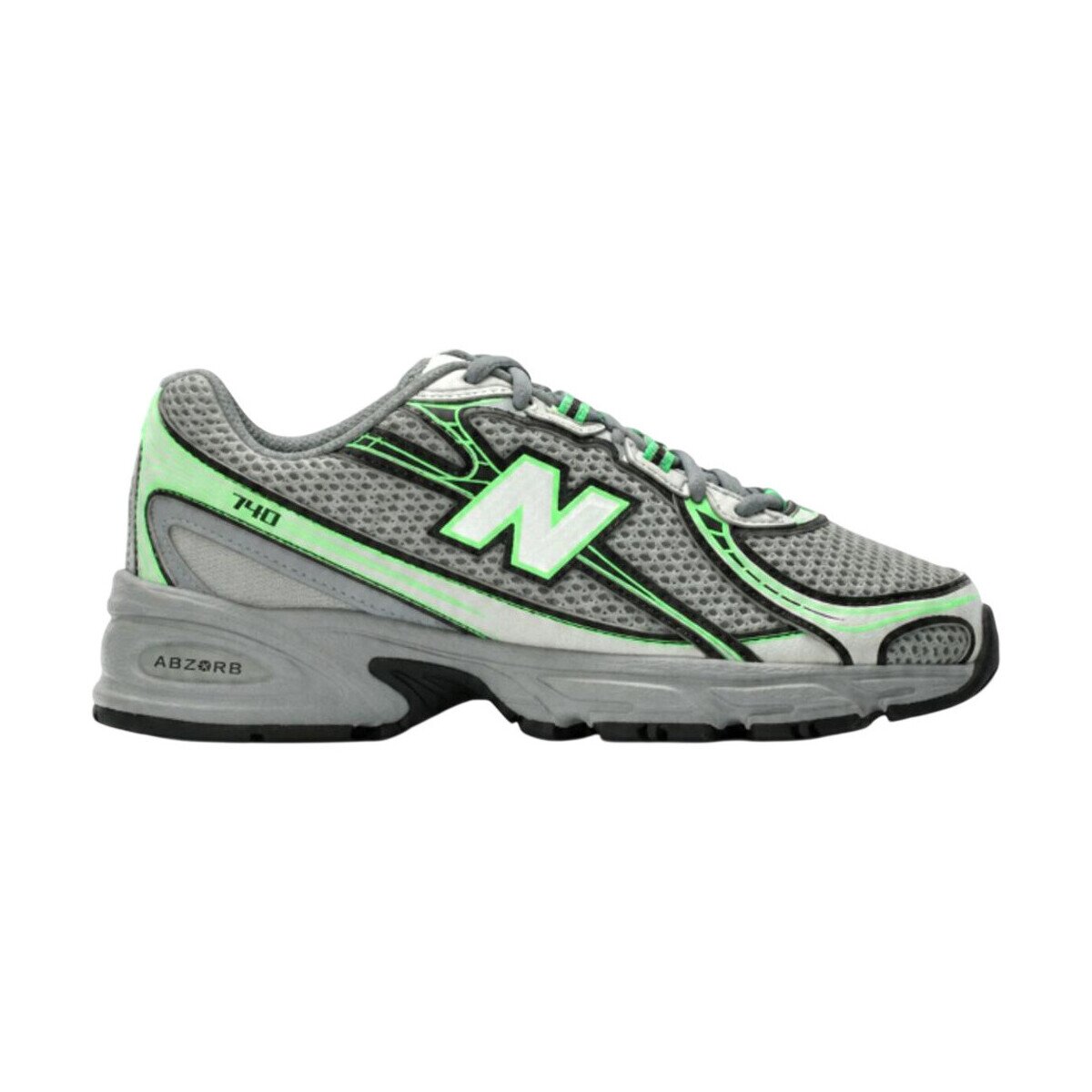 New Balance Pantofi 740 Slate Grey Green (GS)