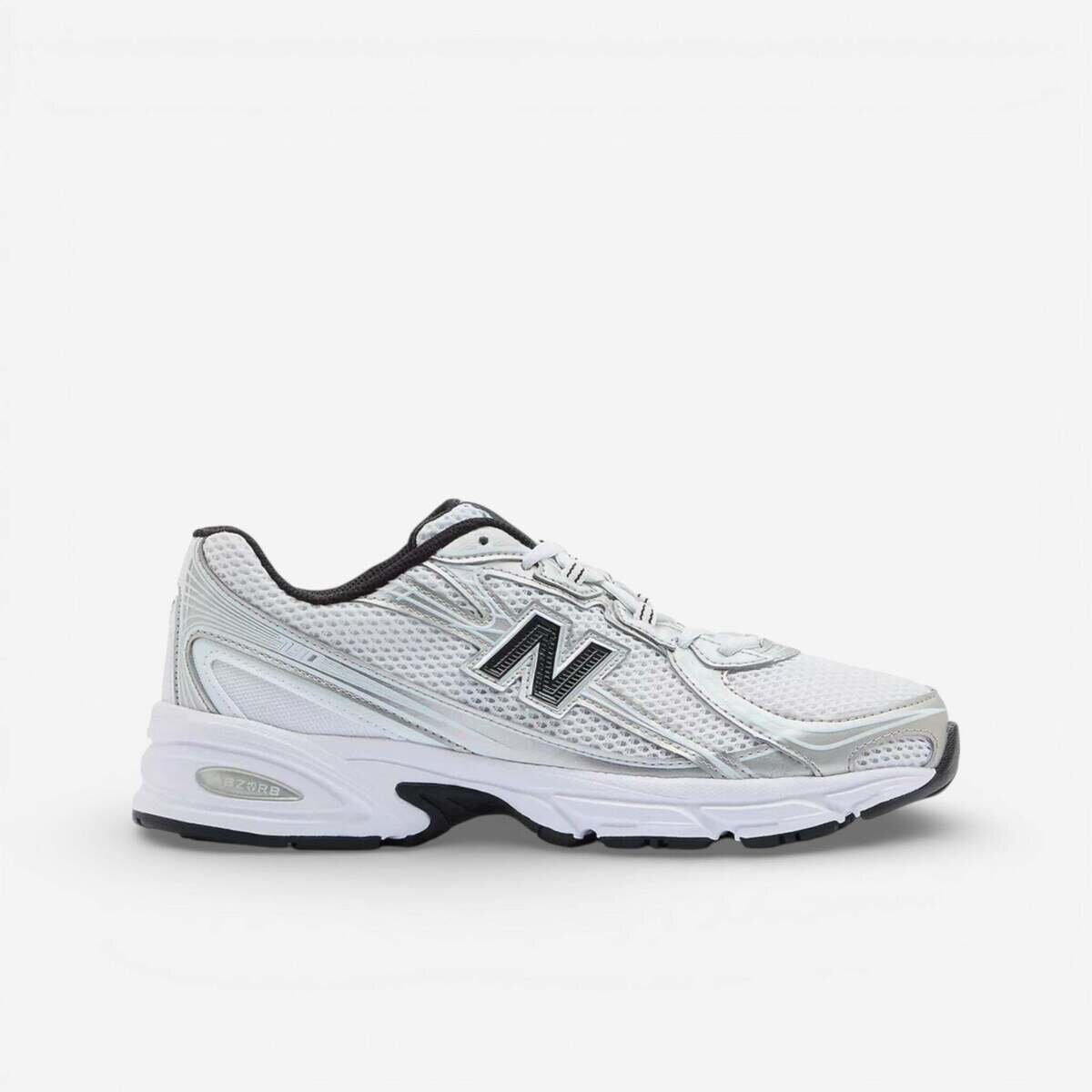 New Balance Pantofi 740 White Silver Metallic Navy