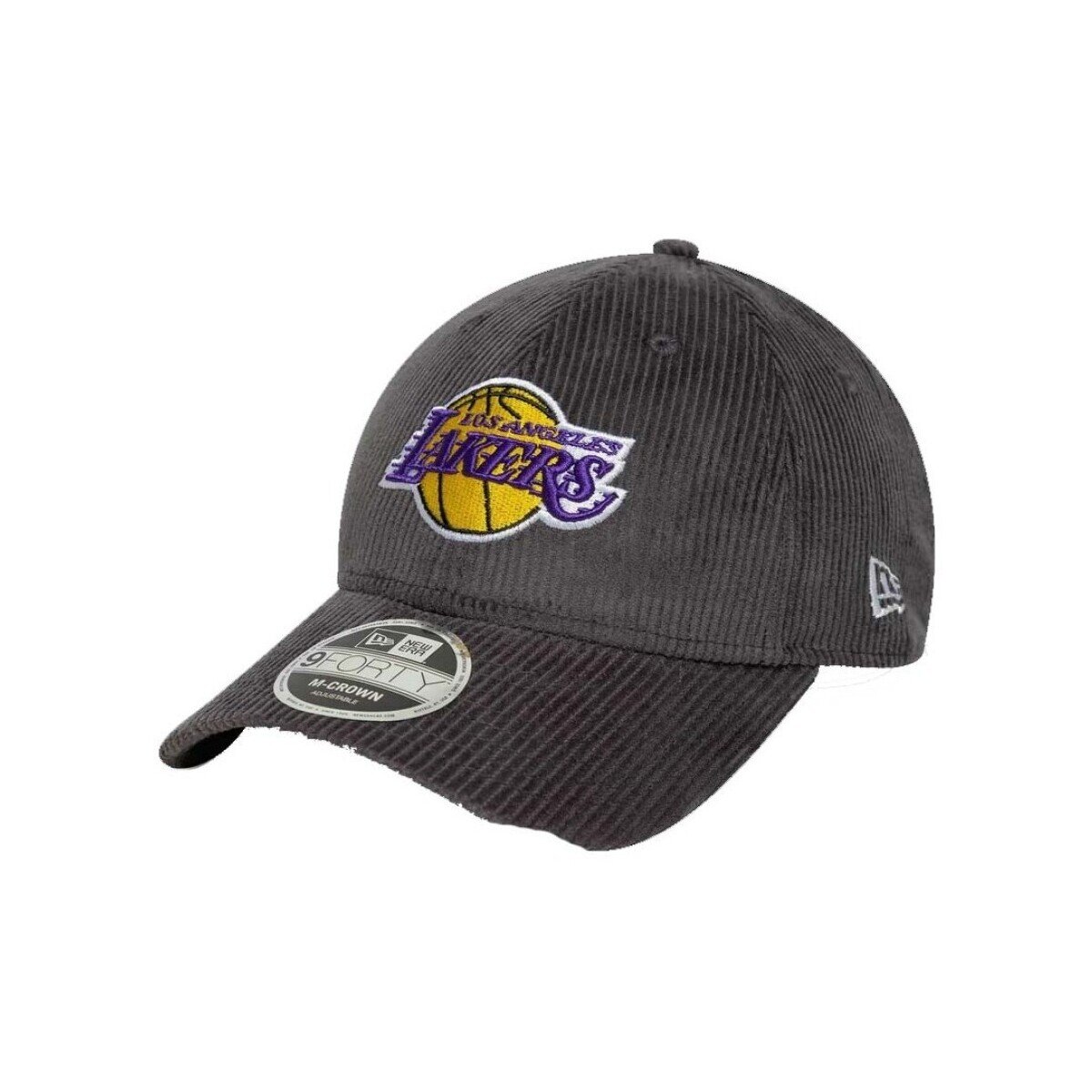 New Era Accesorii textile La Lakers Mlb Cord Dark Grey 9forty M-crown