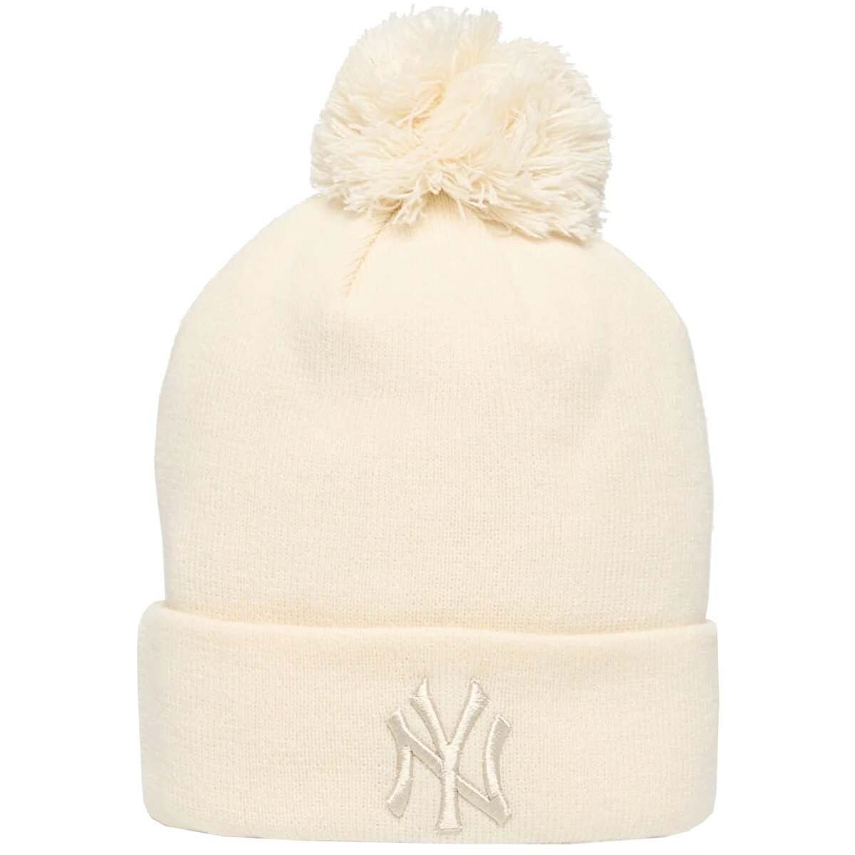 New Era Accesorii textile Wmns Metallic Bobble Beanie New York Yankees Hat