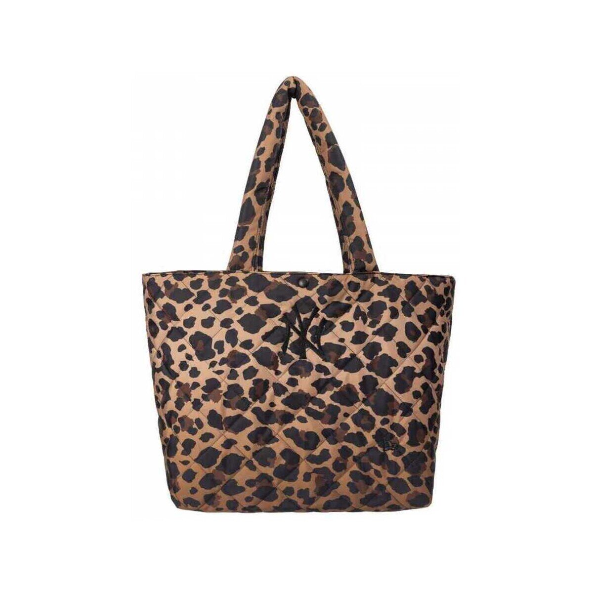 New Era Genti Leopard quilted tote bag neyyan
