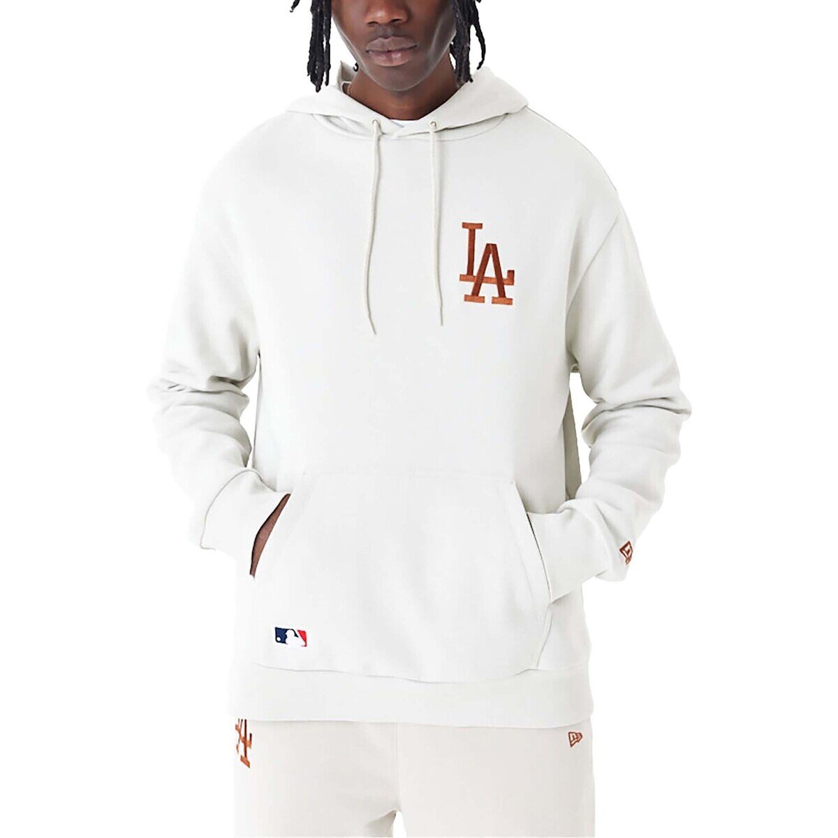 New Era Îmbracaminte League Essntls Os Hoody Losdod Stnebr