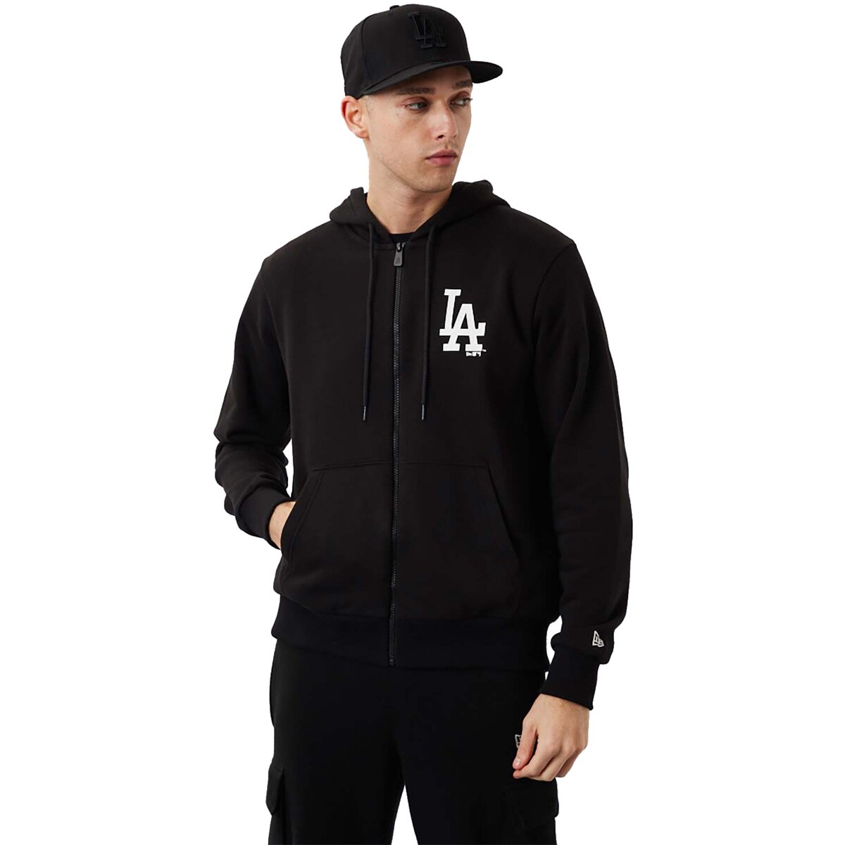 New Era Îmbracaminte MLB League Los Angeles Dodgers Essential Zip Hoodie