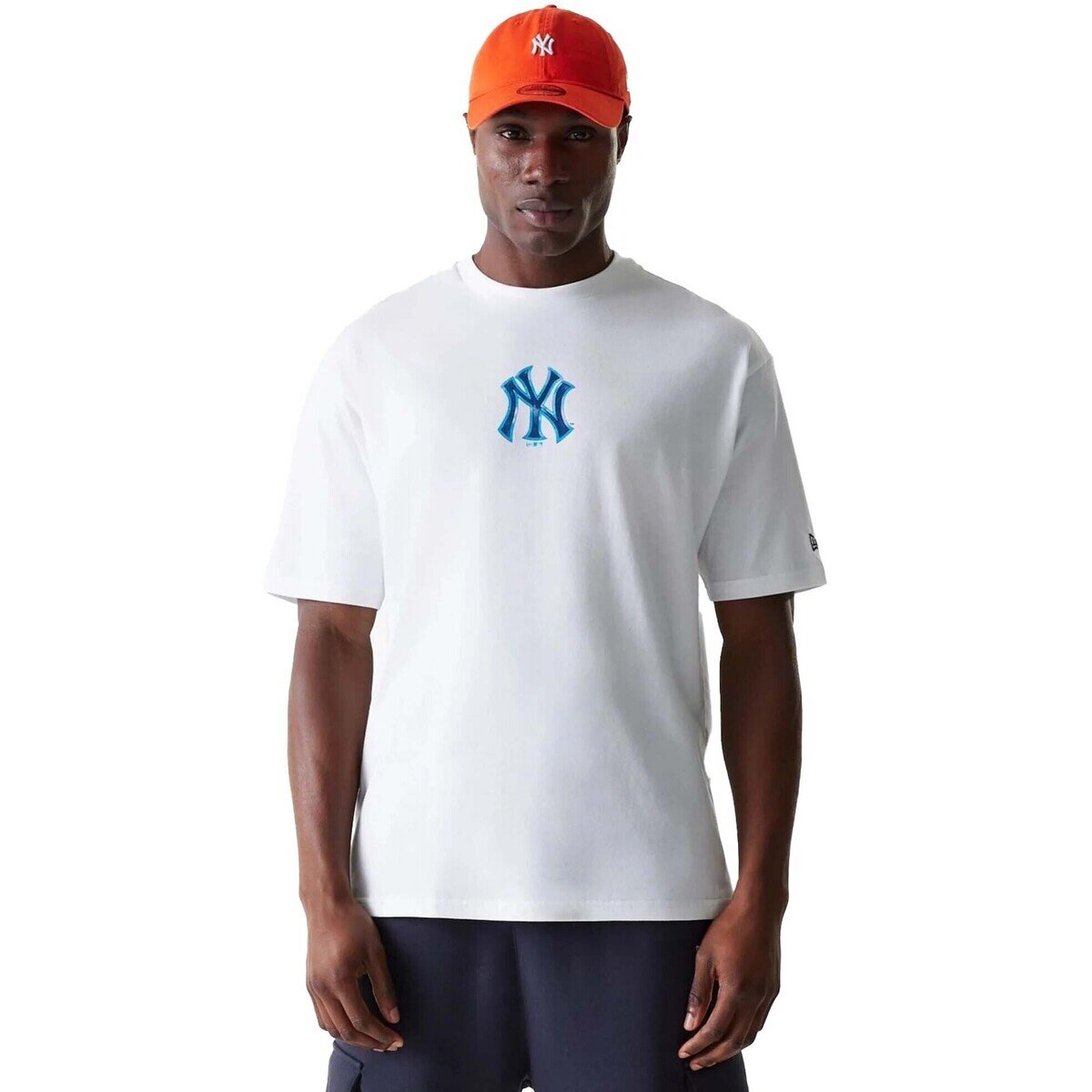 New Era Îmbracaminte Mlb World Series Os Tee Neyyan Whi