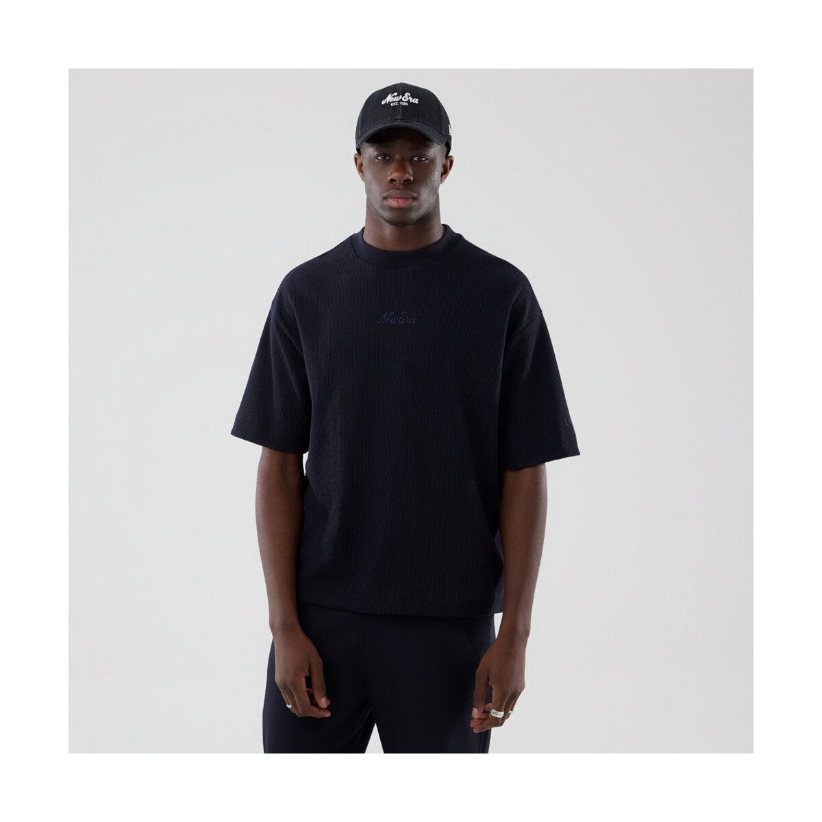 New Era Îmbracaminte Ne waffle boxy tee newera