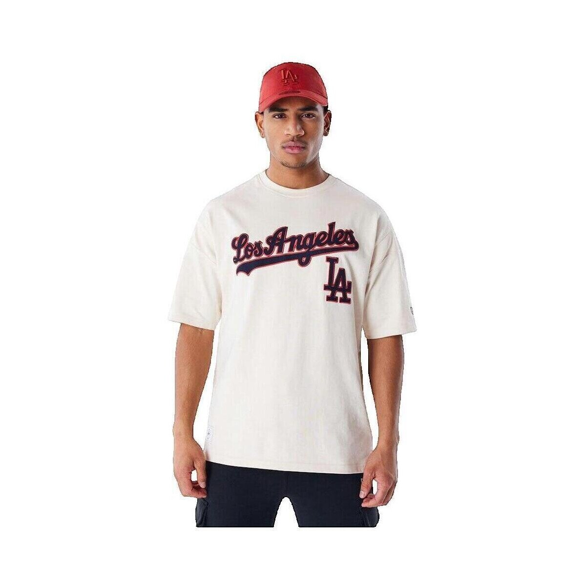 New Era Îmbracaminte T-shirt New Era MLB Rib Infill beige