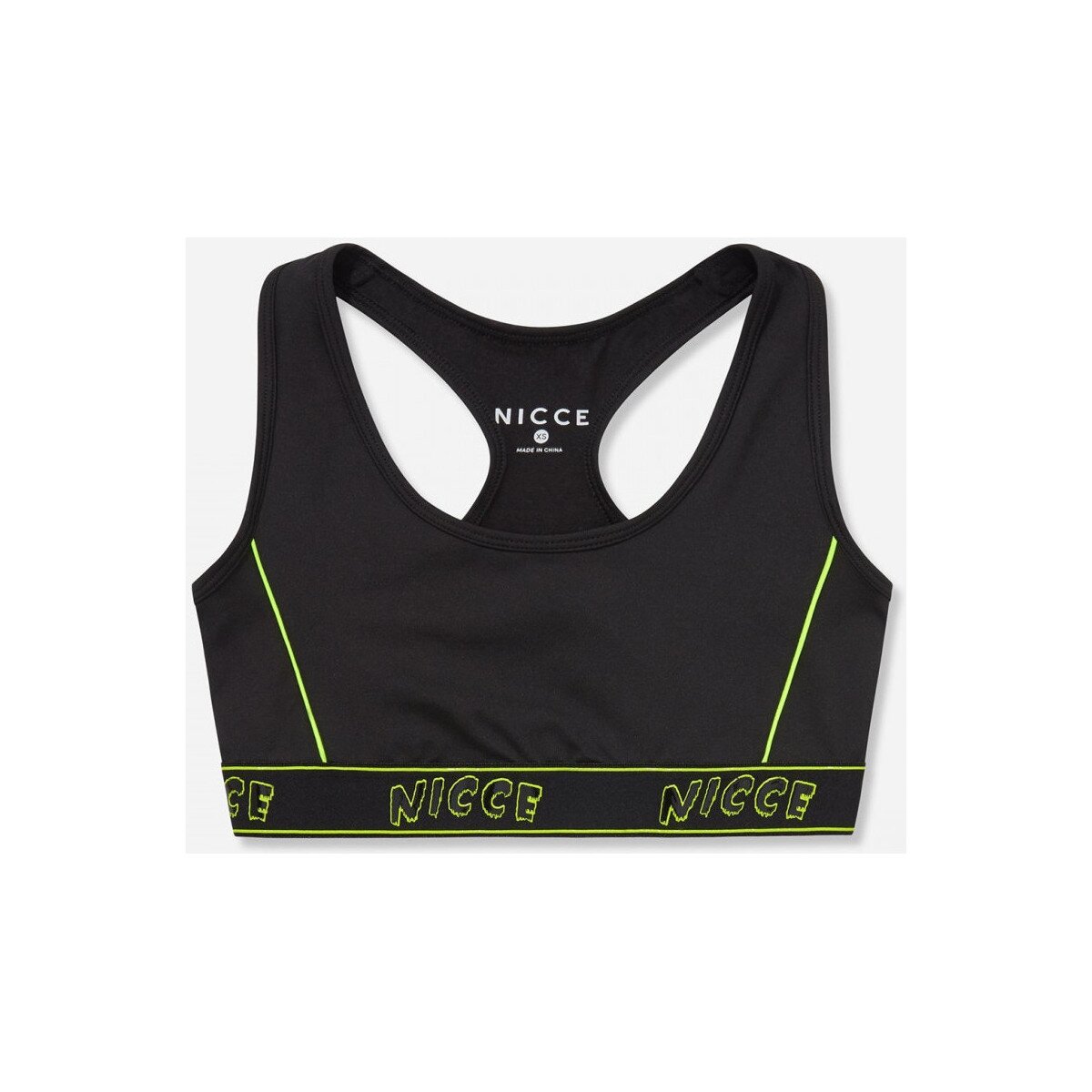 Nicce London Îmbracaminte Carbon racerback bra