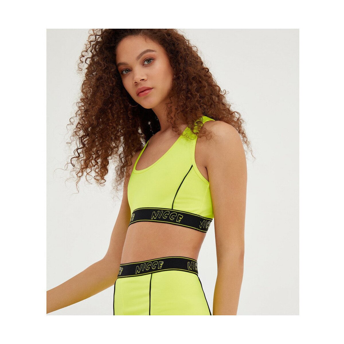 Nicce London Îmbracaminte Carbon racerback bra
