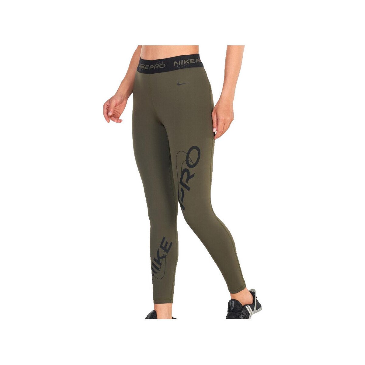 Nike Îmbracaminte Leggings Dri-FIT 7/8 khaki