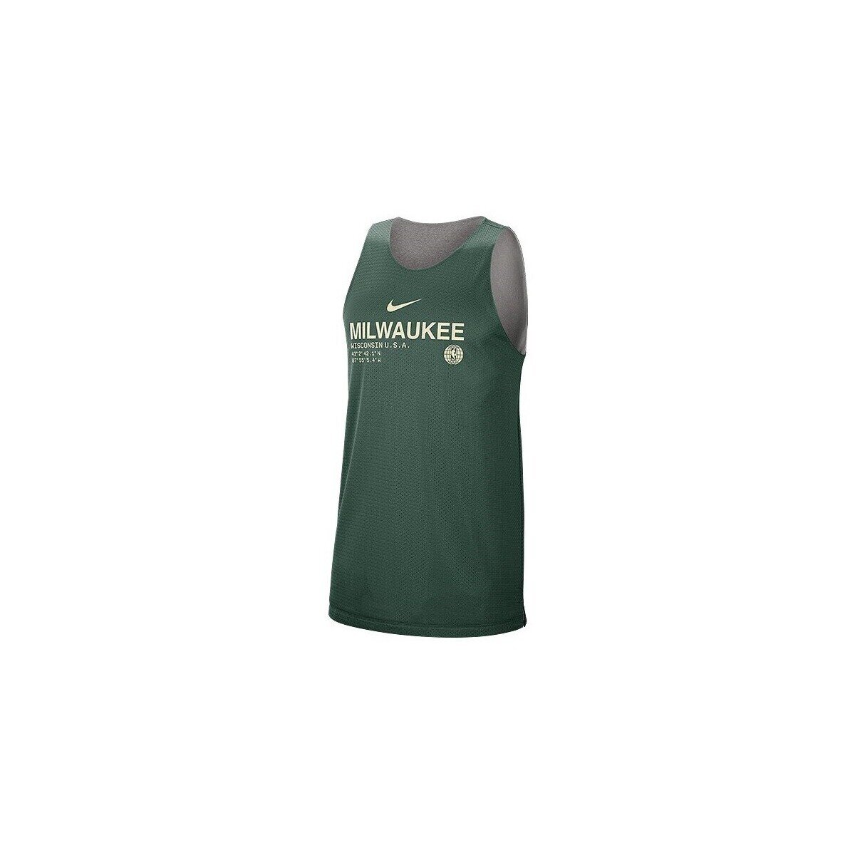 Nike Îmbracaminte Nba Milwaukee Bucks Standard Issue Reversible