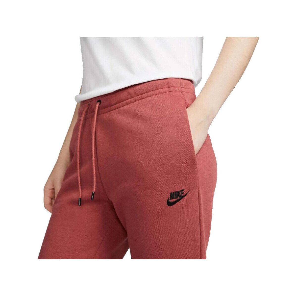 Nike Îmbracaminte Pantalons de survêtement sportswear essential bordeaux