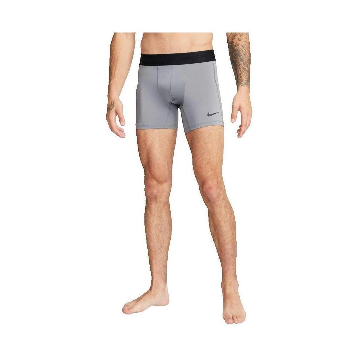 Nike Îmbracaminte Short Pro gris extensible