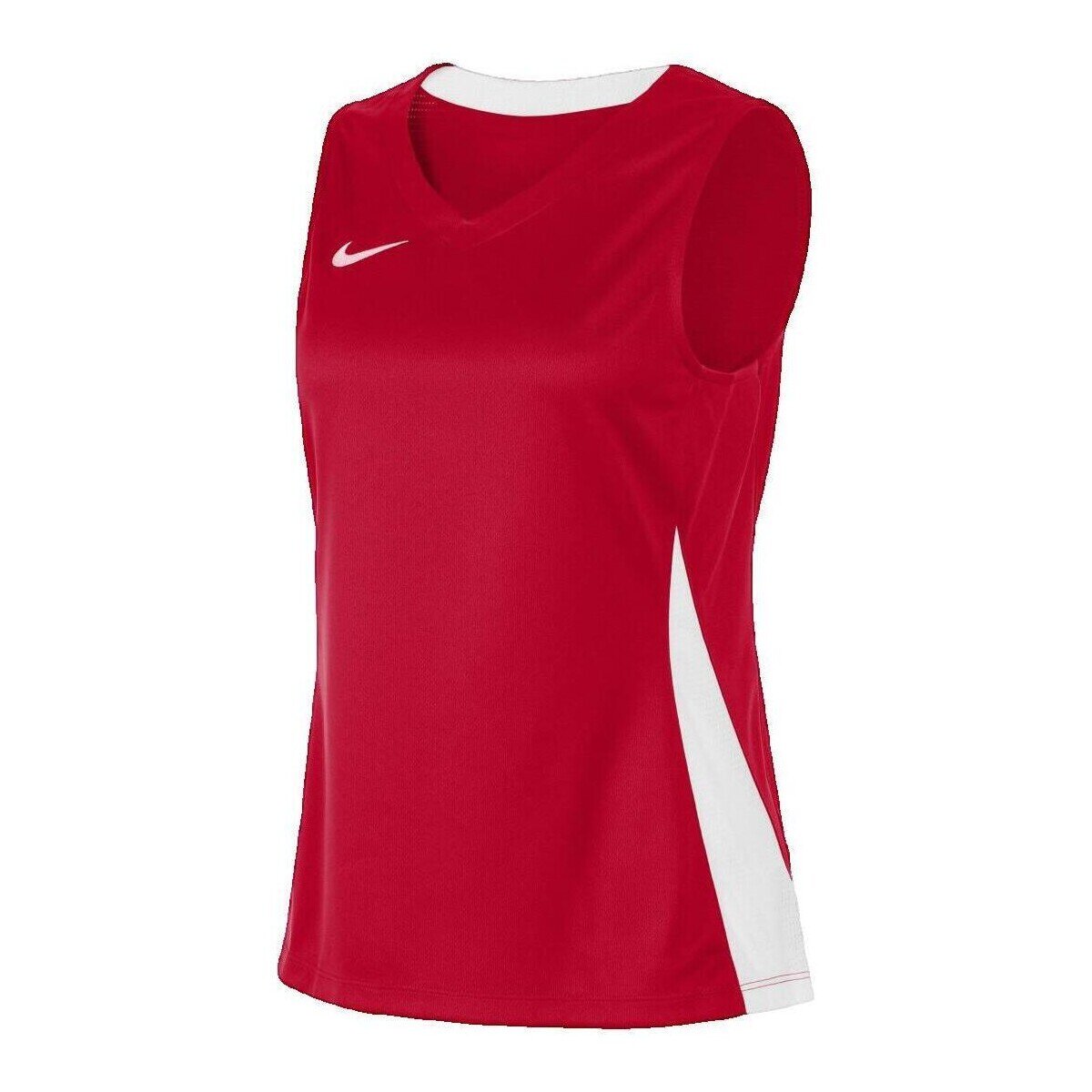 Nike Îmbracaminte T-shirt Maillot de Basket Rouge Femme