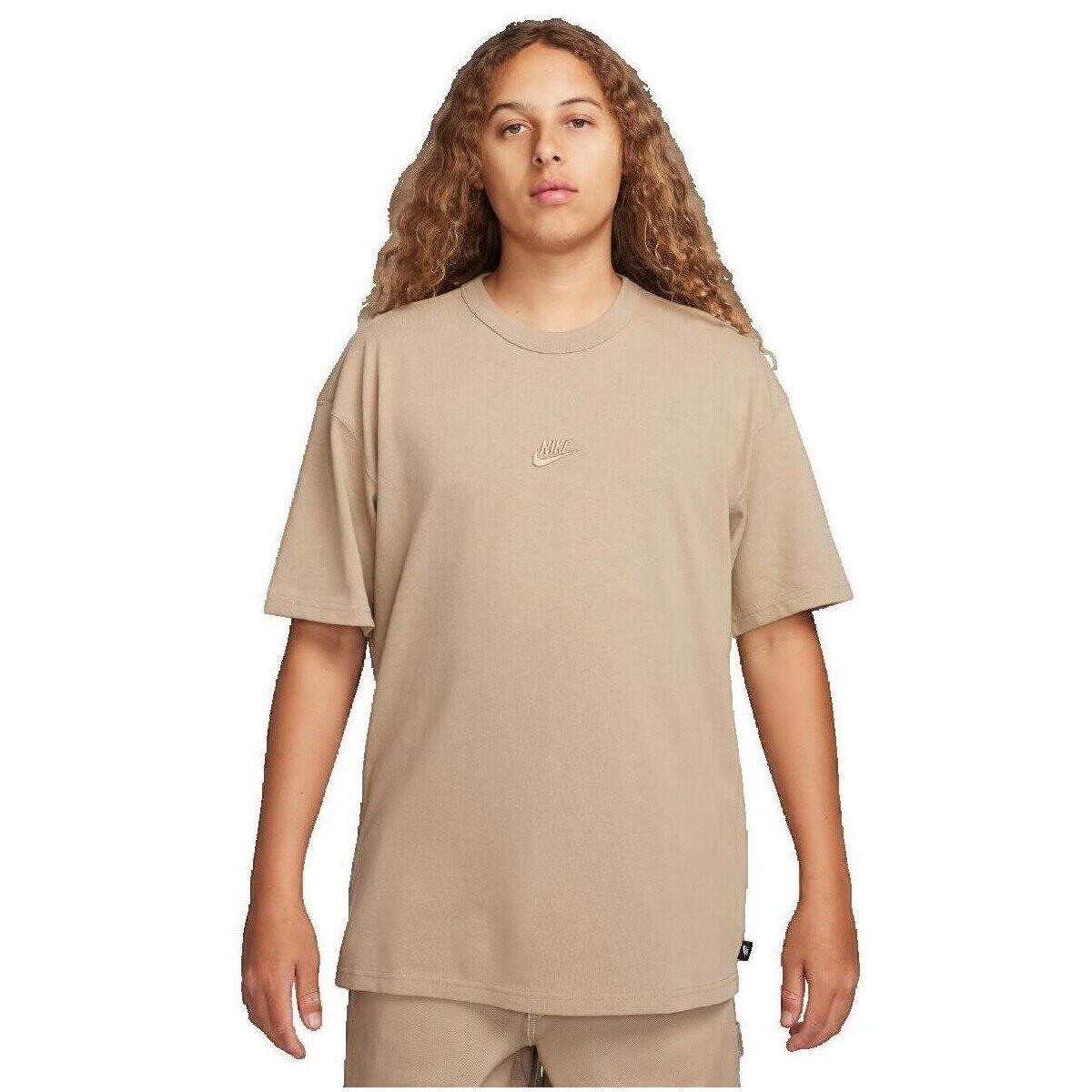Nike Îmbracaminte T-shirt Sportswear Premium Essentials Kaki