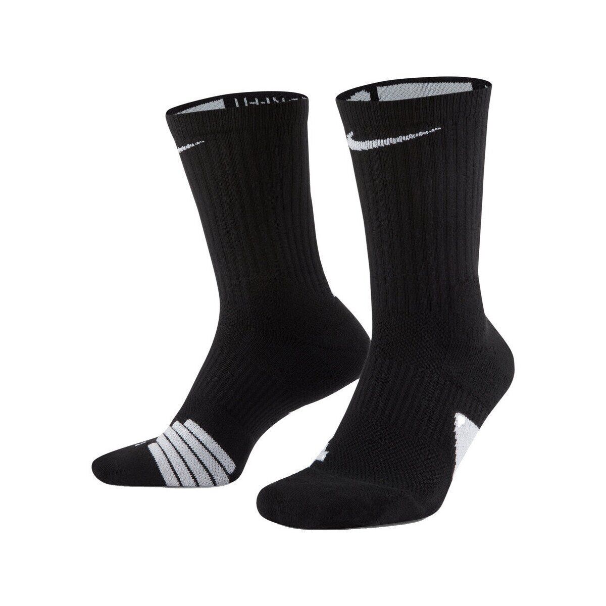 Nike Lenjerie intimă Chaussettes elite crew noir/blanc