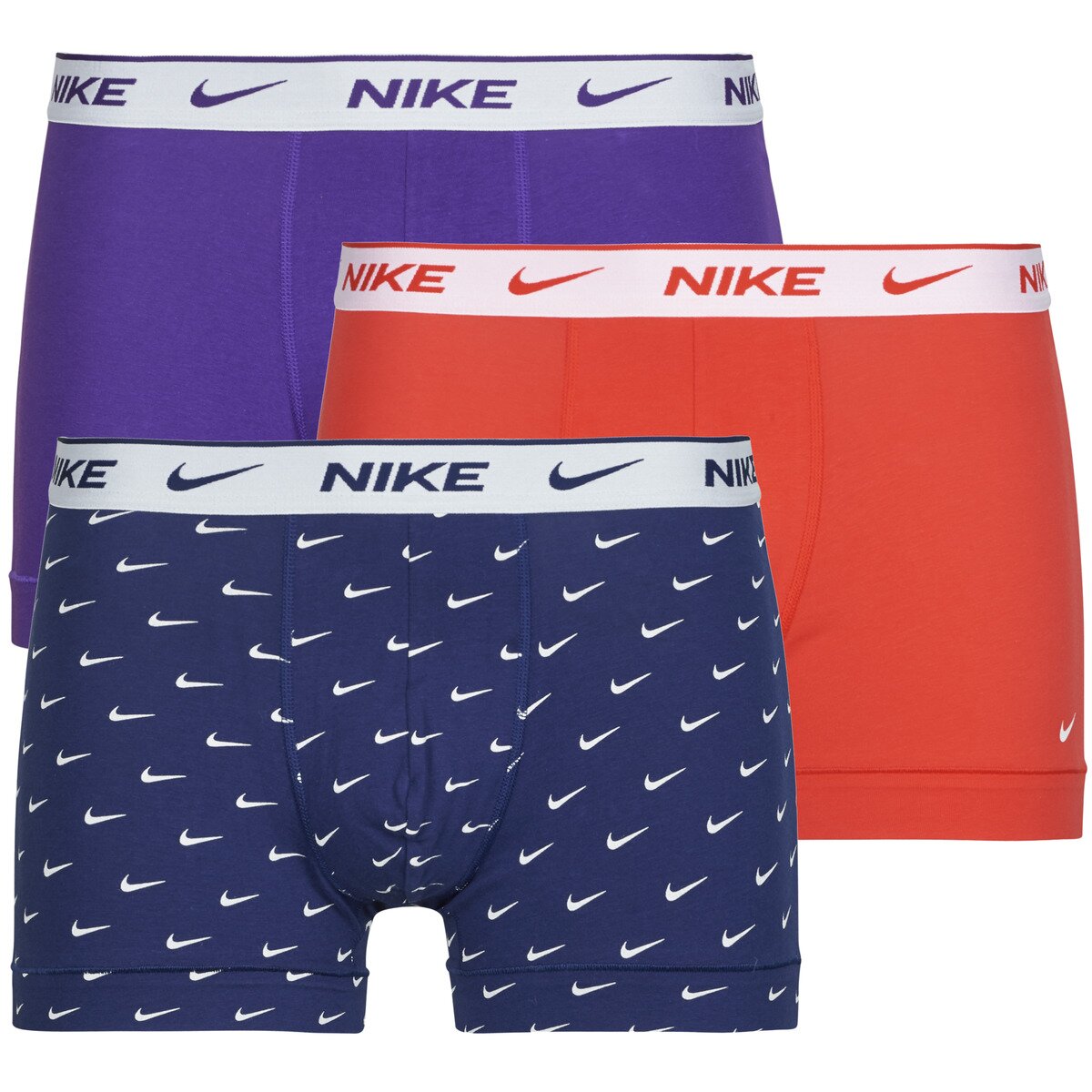 Nike Lenjerie intimă EDAY COTTON STRETCH TRUNK 3PK