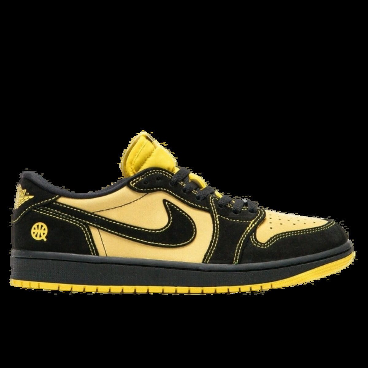 Nike Pantofi 1 Retro Low OG Quai 54 Black Tour Yellow Red