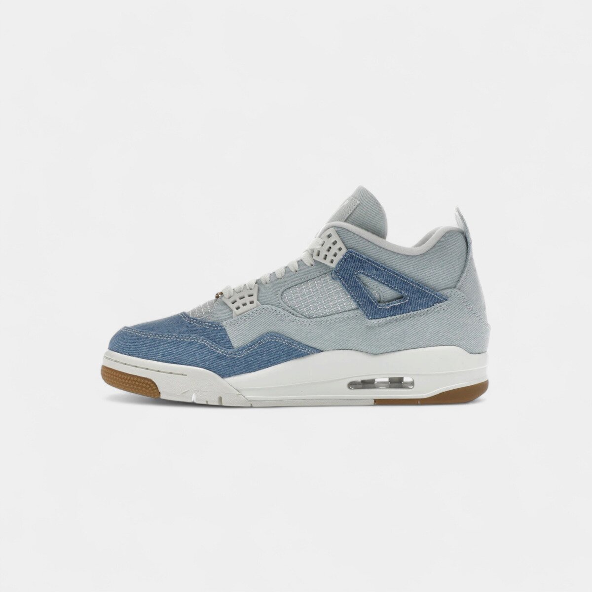 Nike Pantofi 4 Retro TEX Denim Worn Blue (Women's)