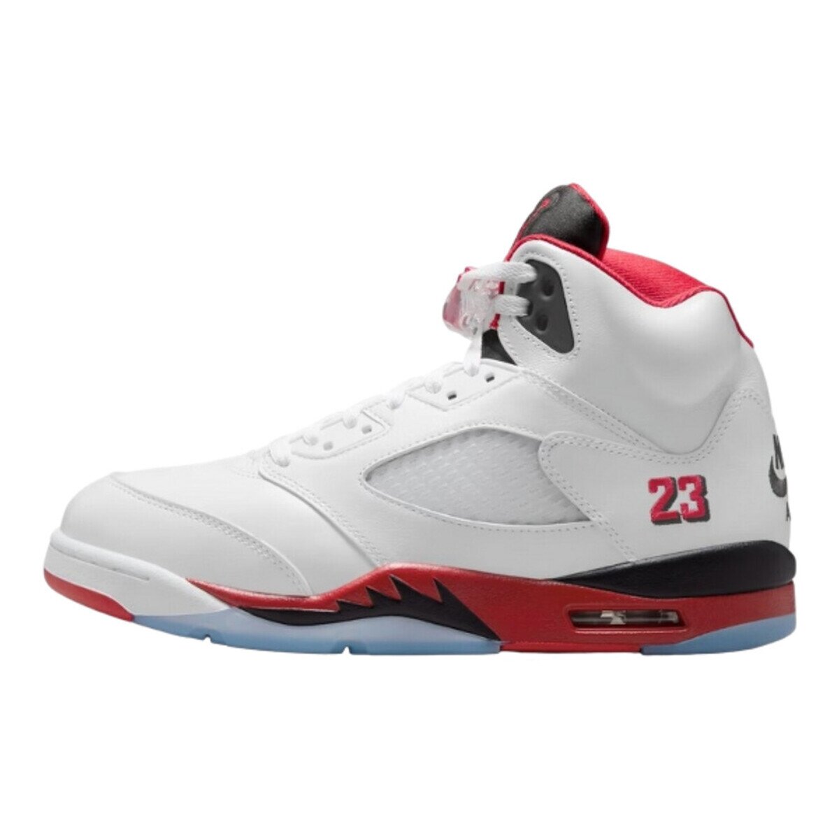 Nike Pantofi 5 Retro Fire Red Black Tongue (2025)
