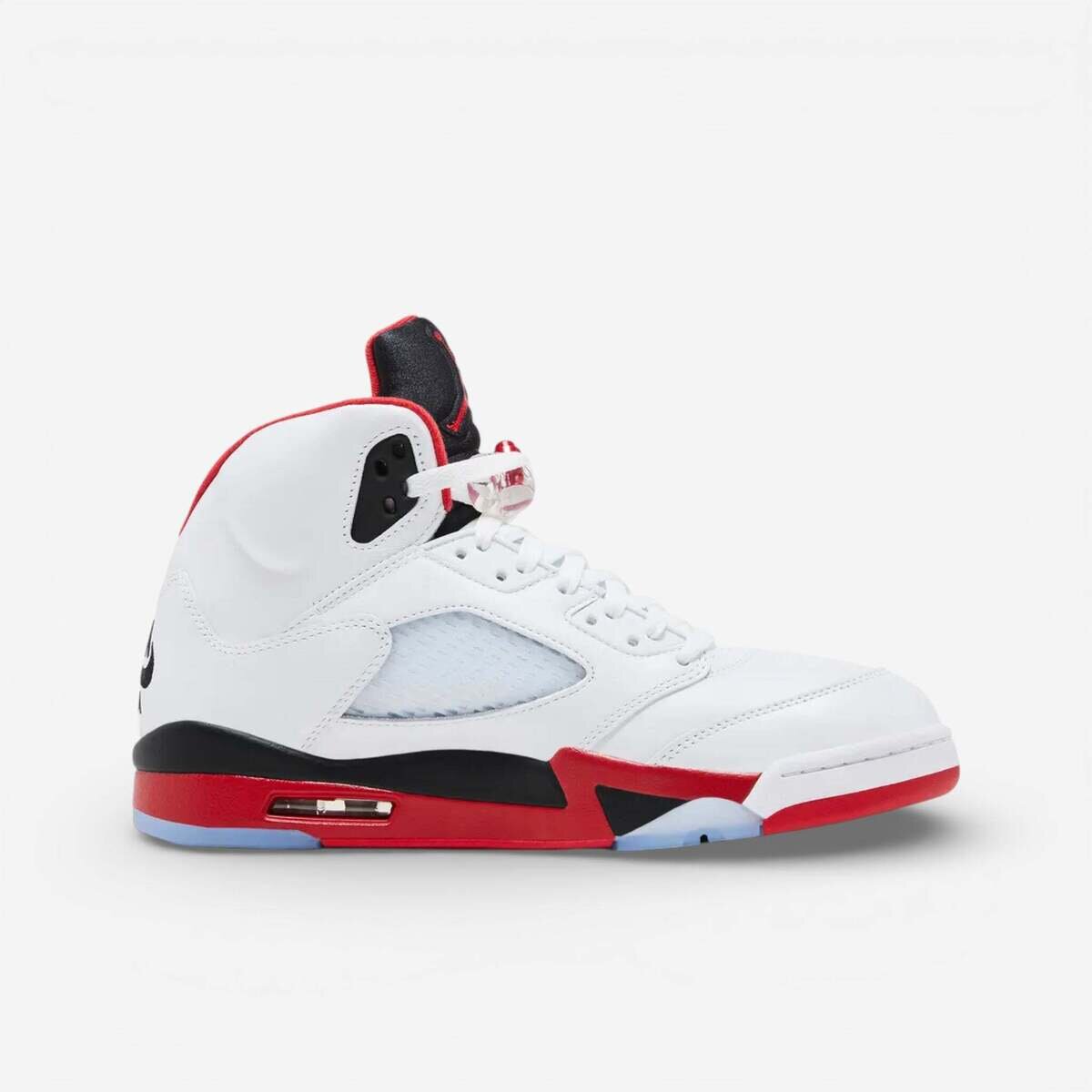 Nike Pantofi 5 Retro Fire Red Black Tongue (2025)