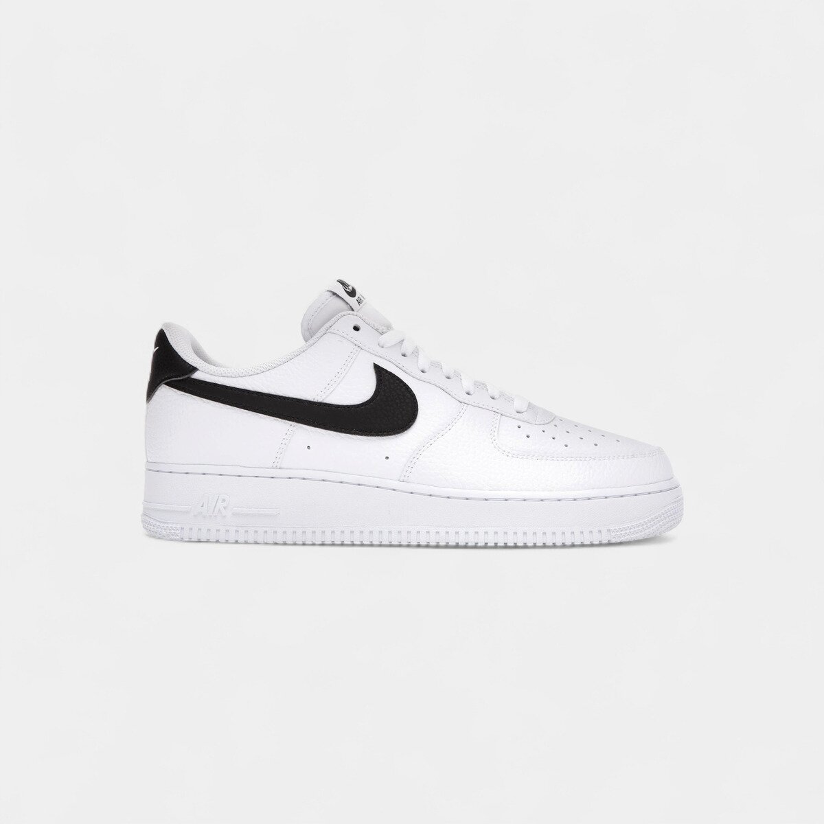 Nike Pantofi Air Force 1 Low '07 White Black Pebbled Leather