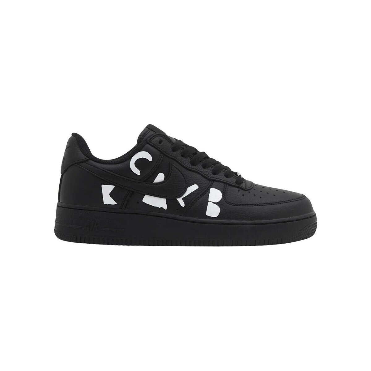 Nike Pantofi Air Force 1 Low Retro SP BLACK Comme des Garçons Black