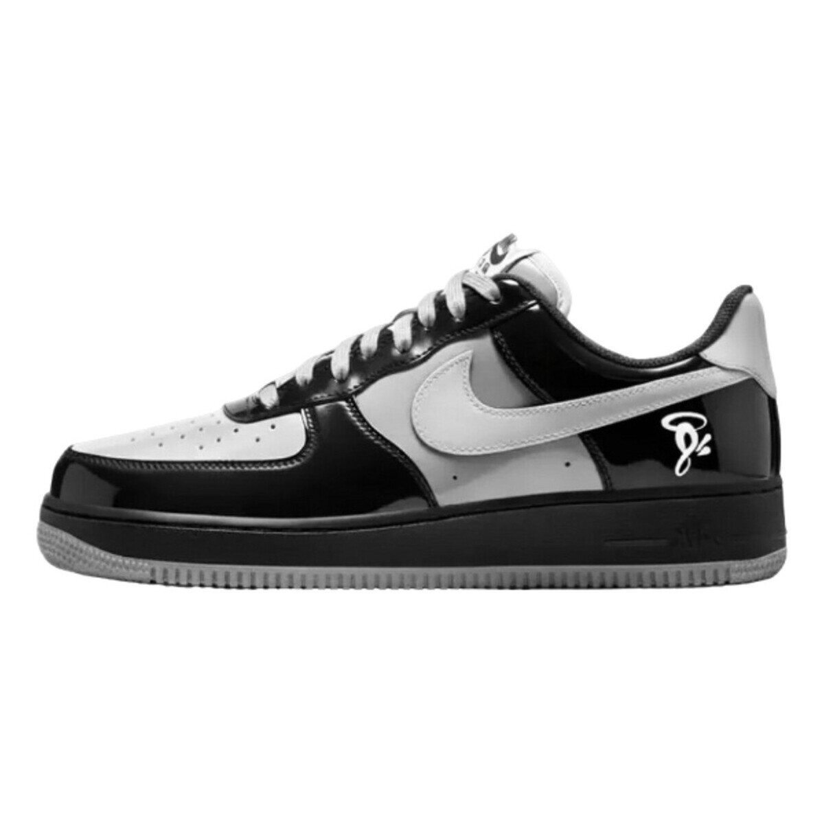 Nike Pantofi Air Force 1 Low Syna Central Cee Black White Smoke Grey