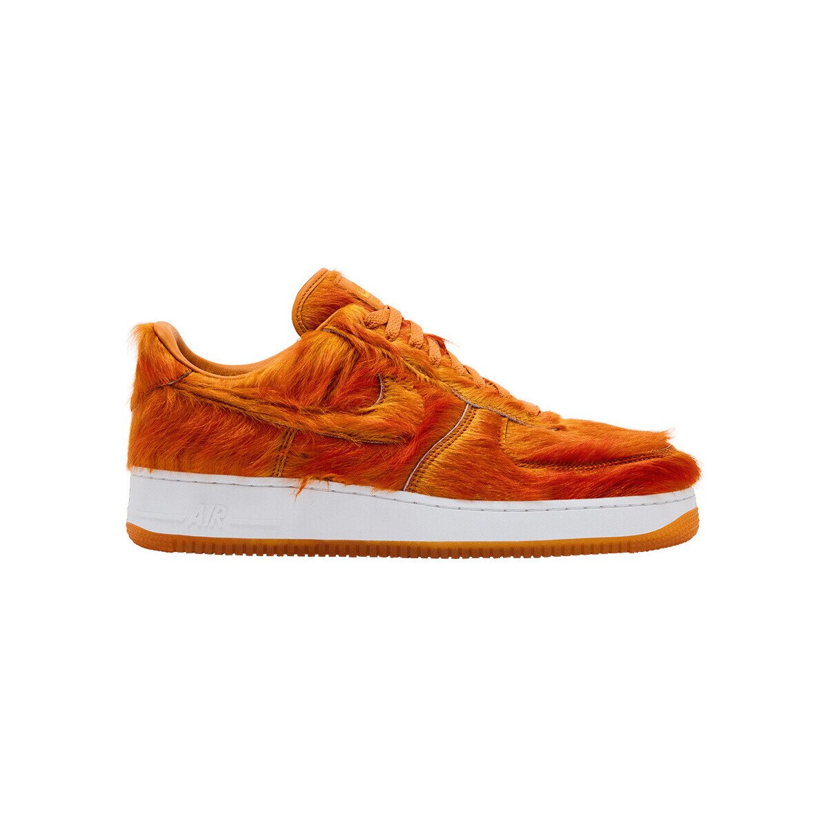 Nike Pantofi Air Force 1 Low Technicolor Tale Orange Pony Hair