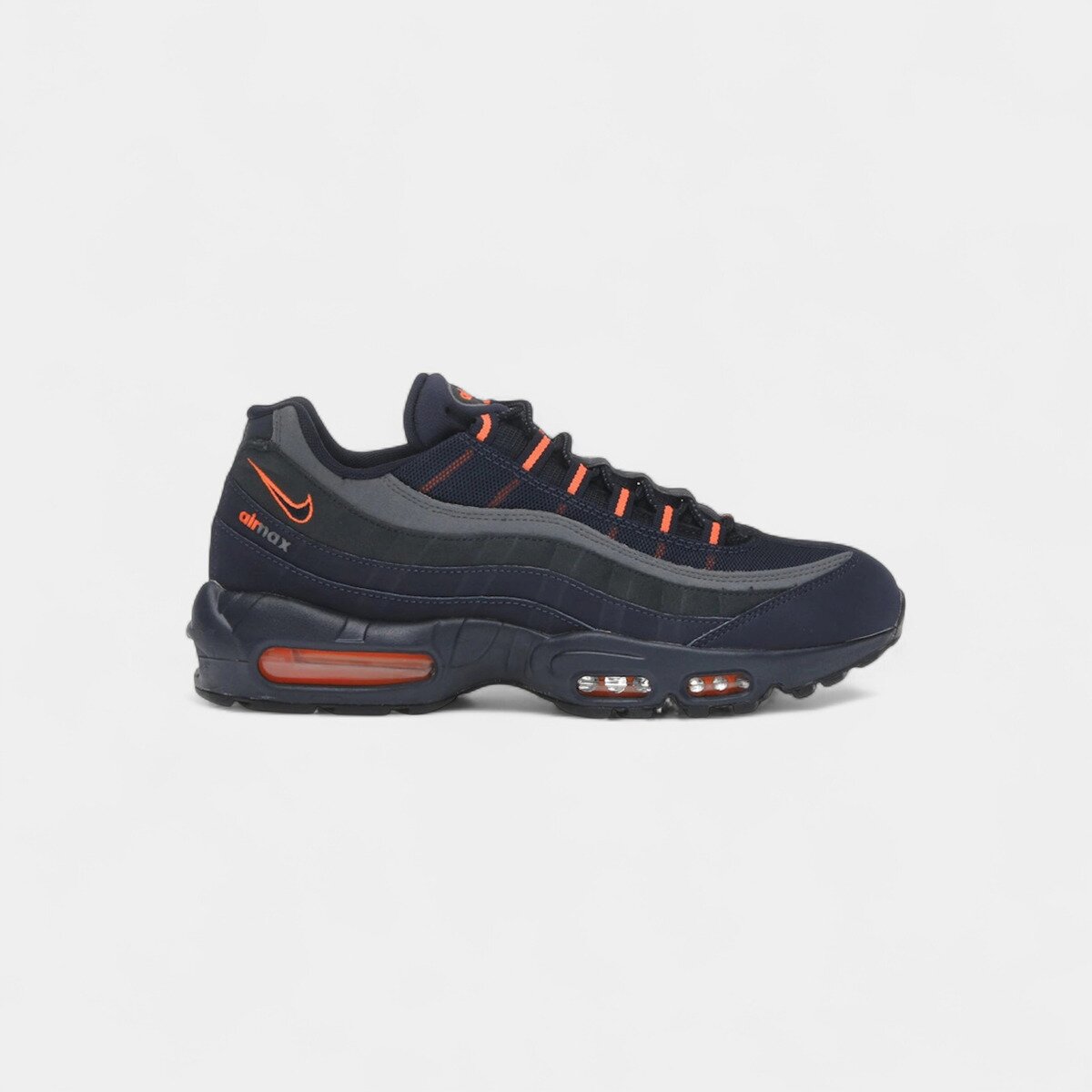 Nike Pantofi Air Max 95 Logo Navy Orange