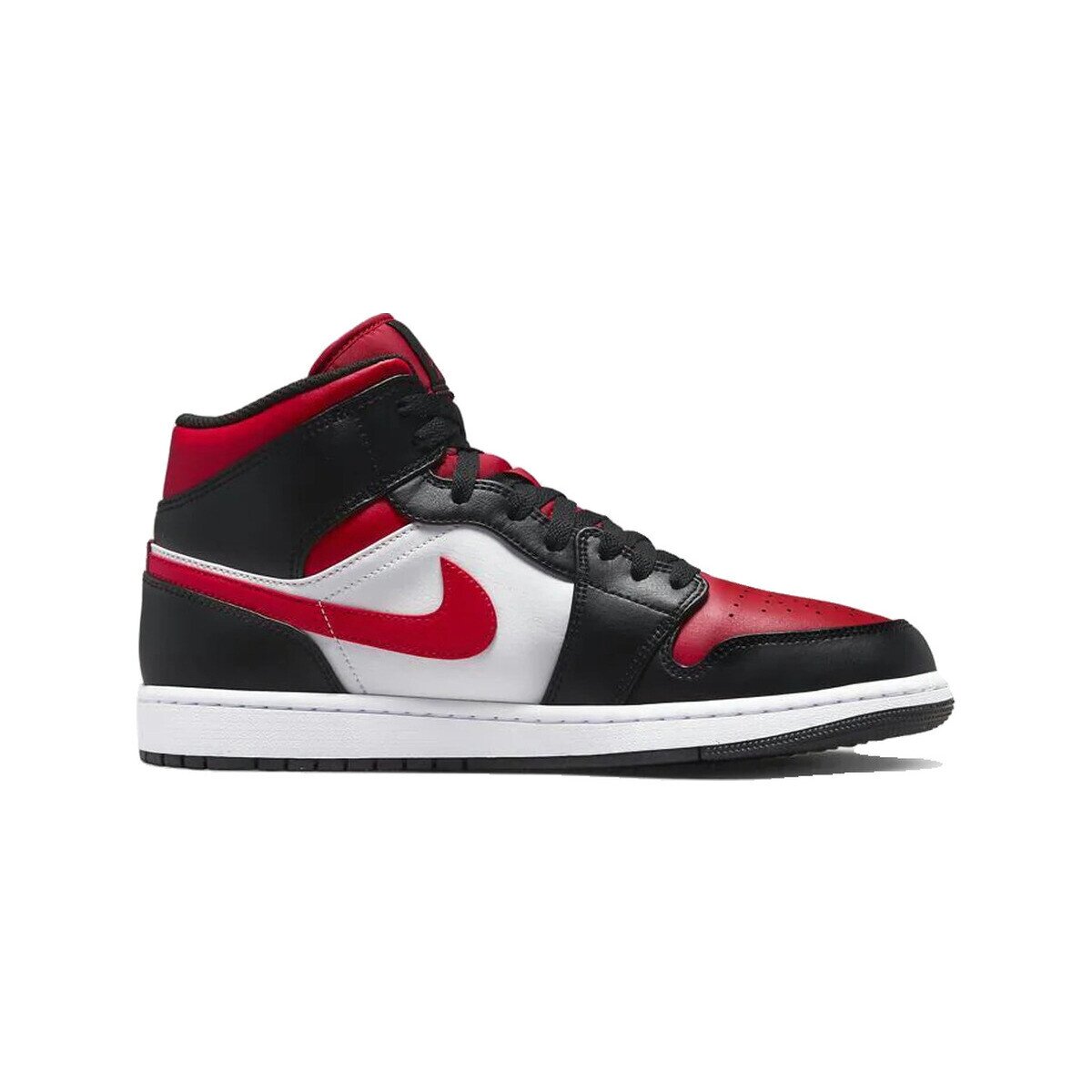 Nike Pantofi Baskets 1 mid alternate bred toe cuir