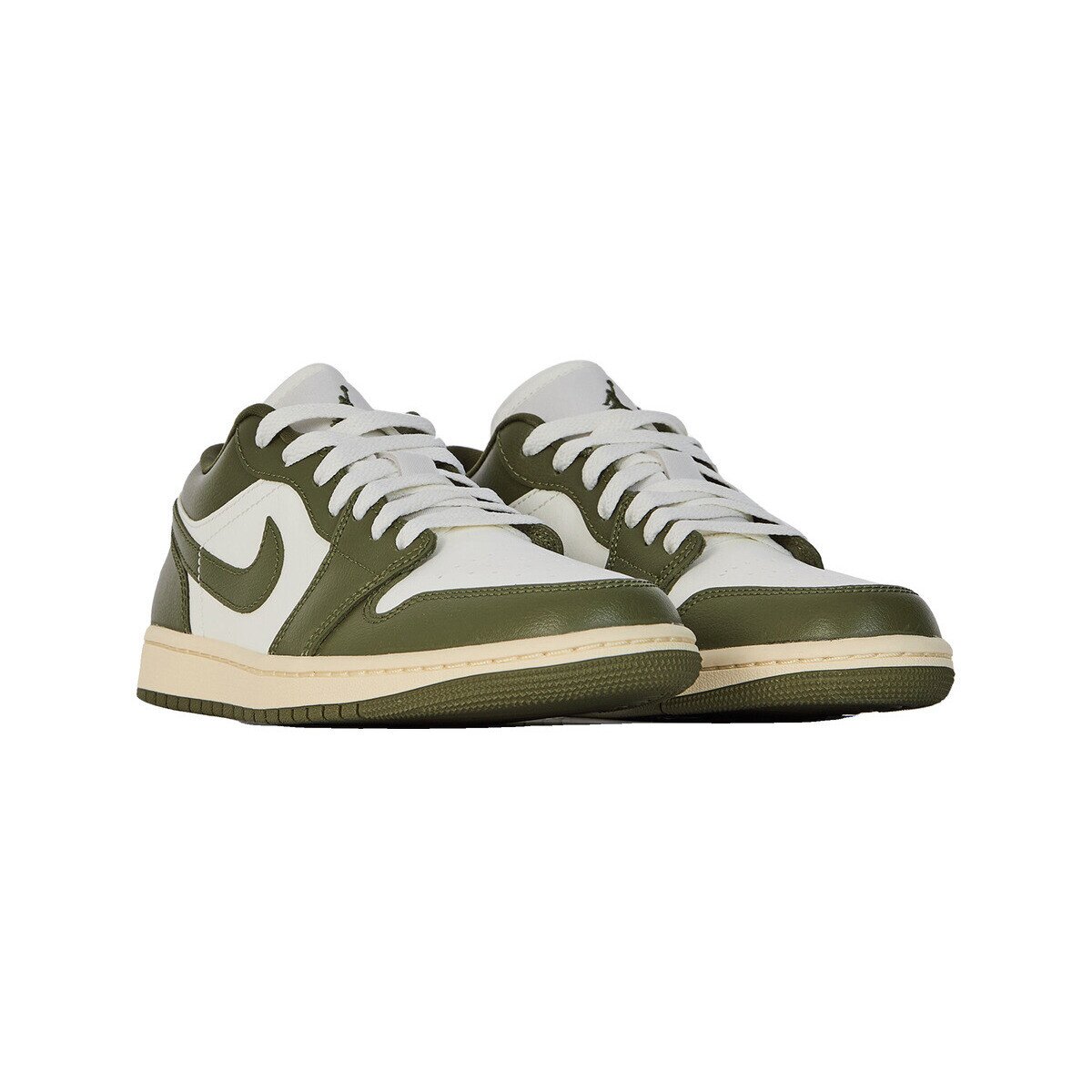 Nike Pantofi Baskets air jordan 1 low olive/white