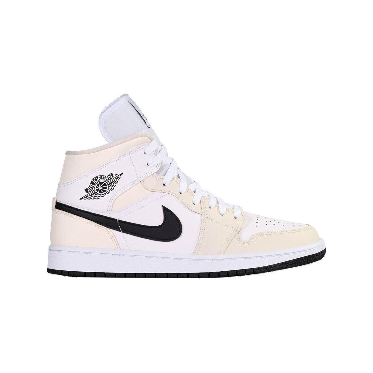 Nike Pantofi Baskets Air Jordan 1 Mid Coconut Milk cuir