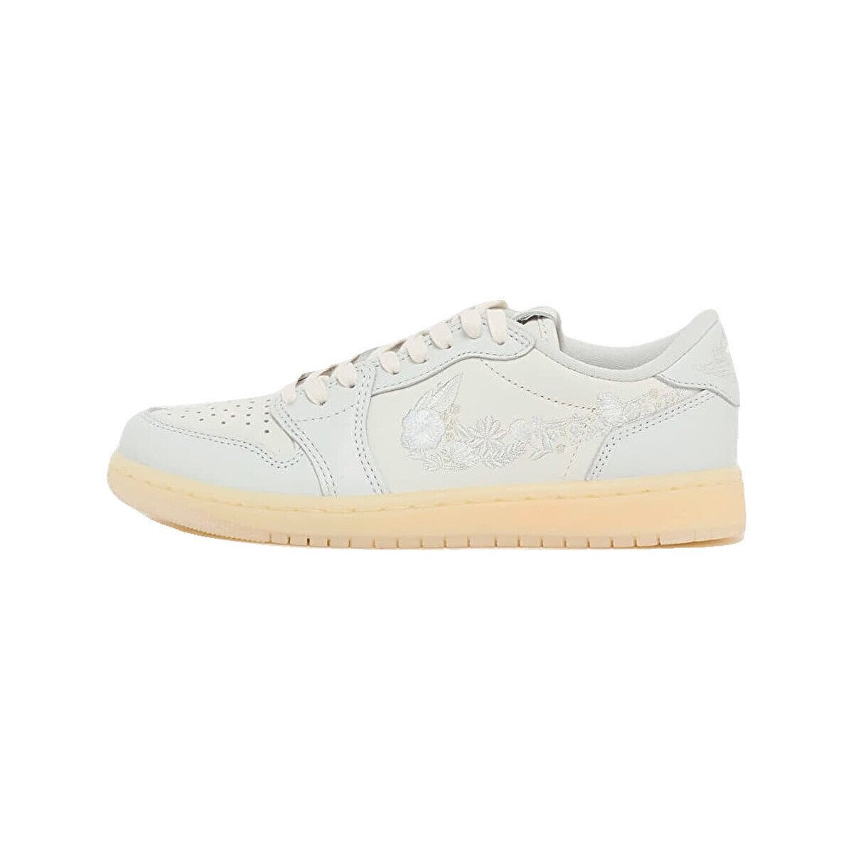 Nike Pantofi Baskets air jordan 1 retro low og floral swoosh cuir