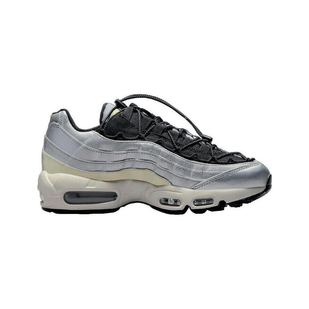 Nike Pantofi Baskets Air Max 95 argent / albâtre / noir