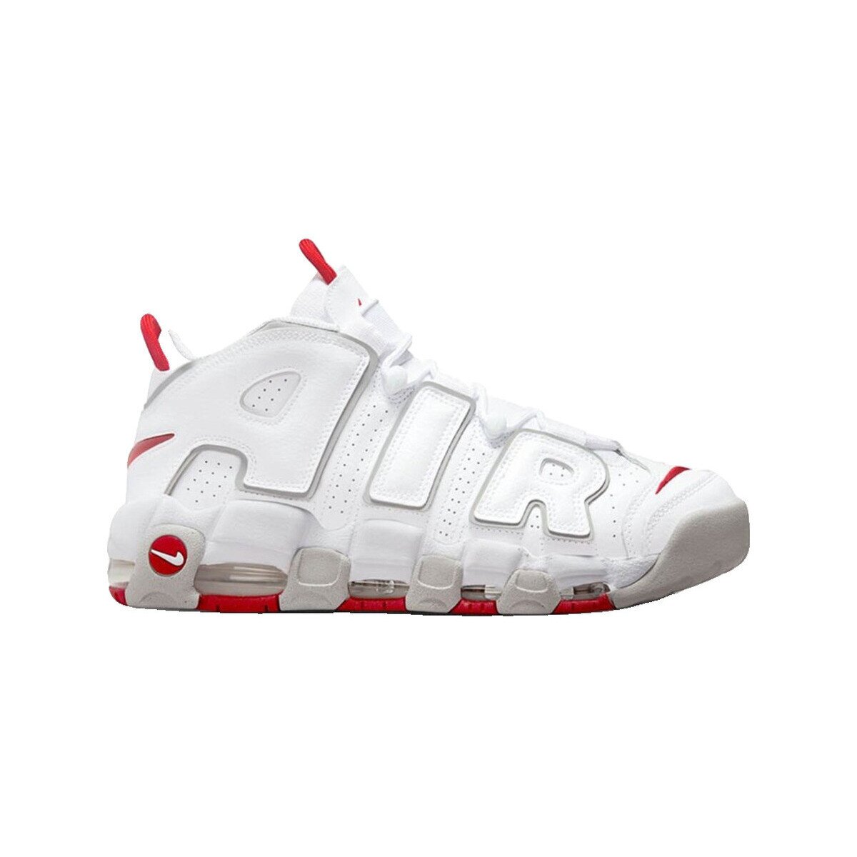Nike Pantofi Baskets air more uptempo 96 blanc/rouge