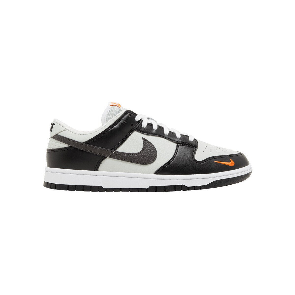 Nike Pantofi Dunk Low Black Total Orange Mini Swoosh