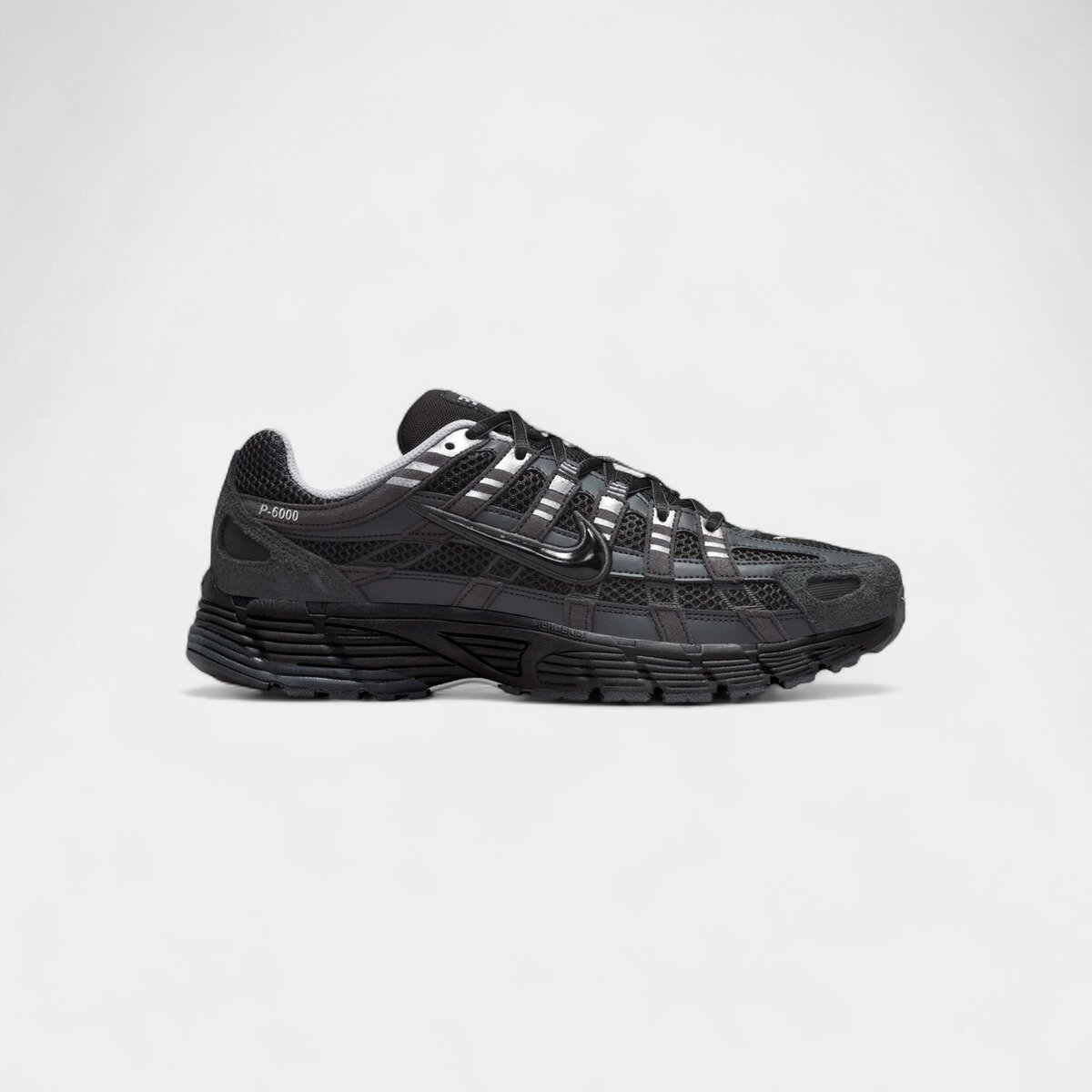 Nike Pantofi P-6000 Suede Anthracite Metallic Silver