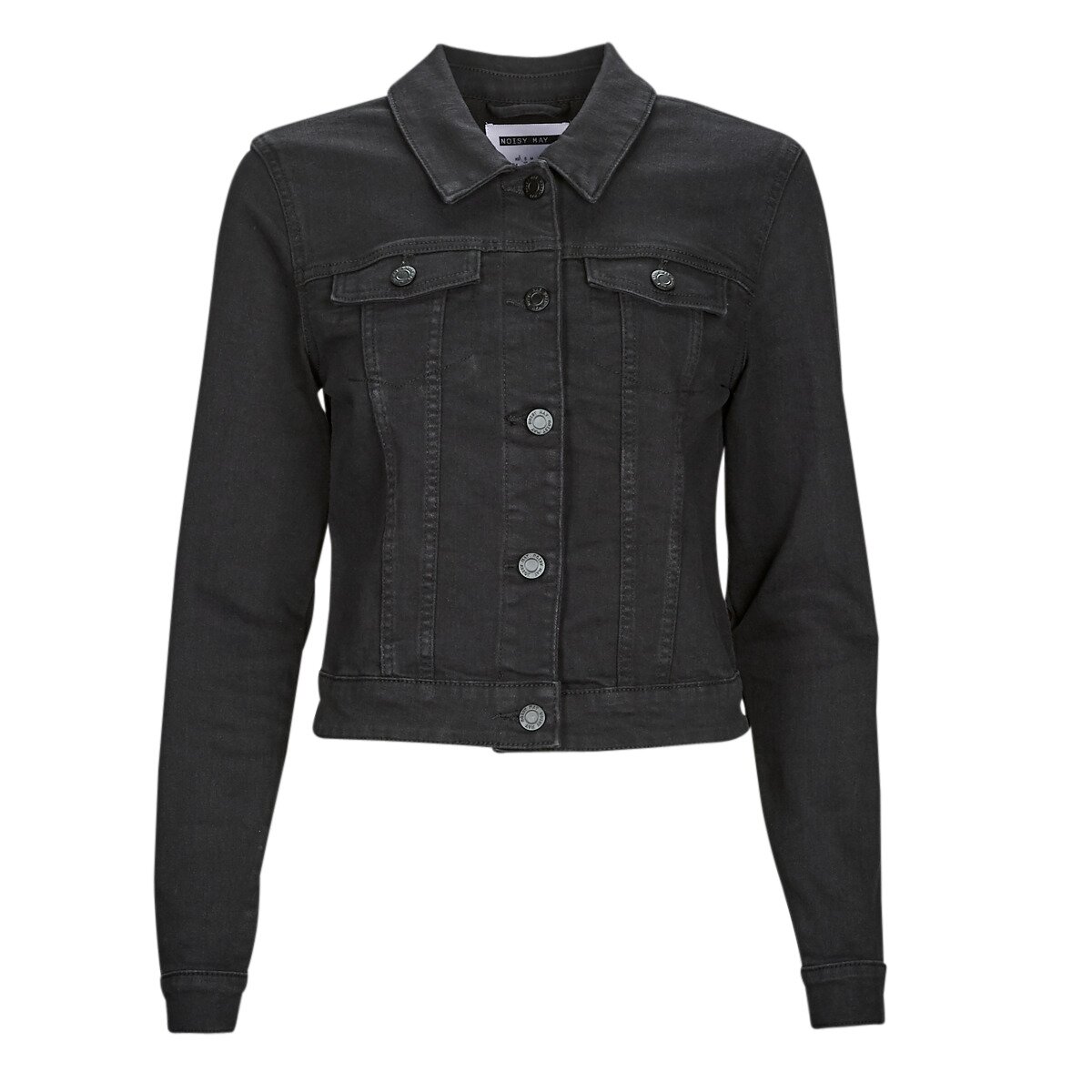 Noisy May Îmbracaminte NMDEBRA L/S BLACK DENIM JACKET NOOS