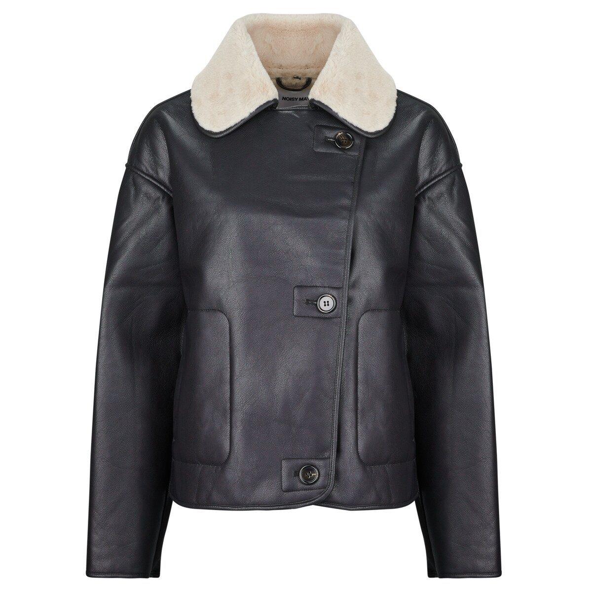 Noisy May Îmbracaminte NMZINNA L/S SHORT SHEARLING
