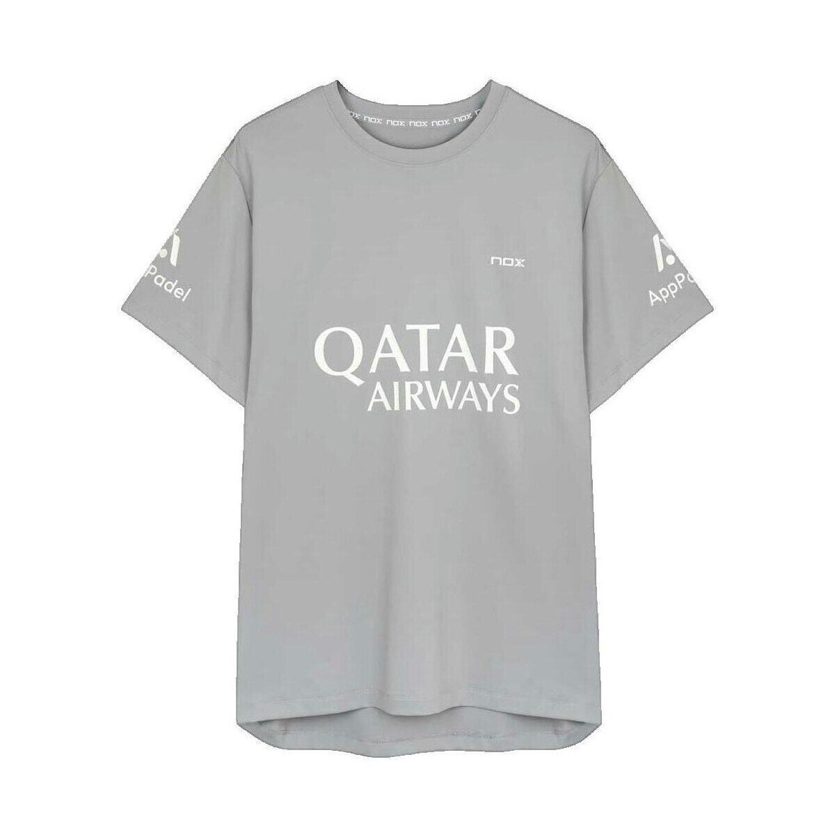 Nox Îmbracaminte T-shirt Sponsors AT10 gris